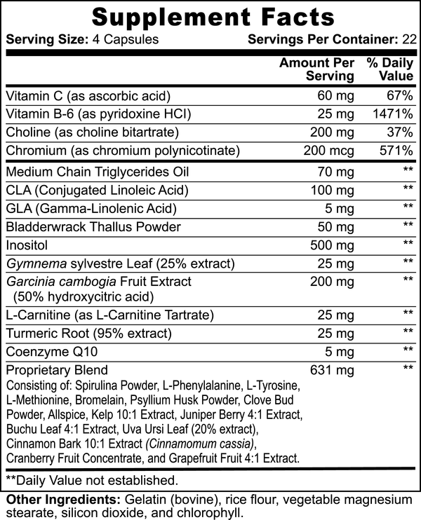 Fat Burner with MCT by Undead Lifestyle